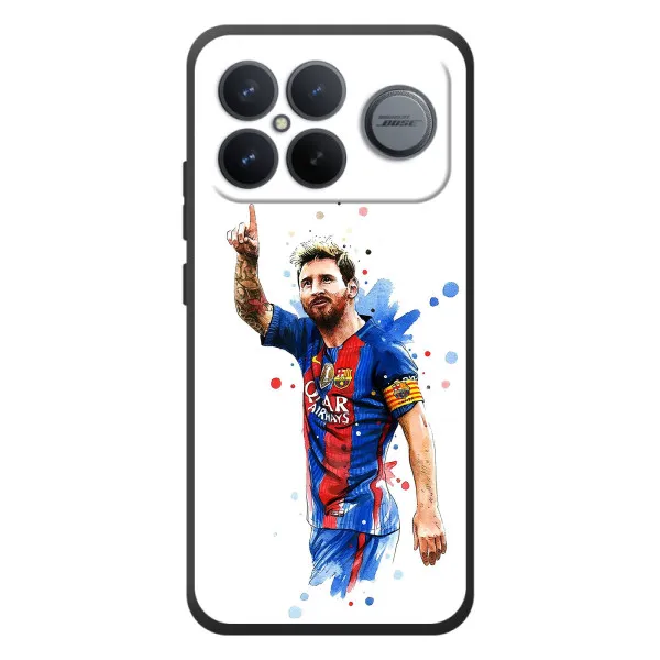 Чохол з принтом «Лео Мессі» для Xiaomi Poco F8 Ultra