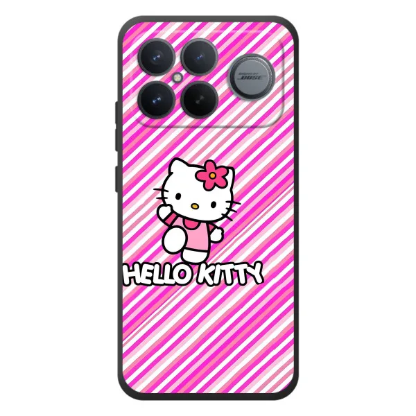 Чехол с принтом «Hello Kytty» для Xiaomi Poco F8 Ultra Чехол с принтом «Hello Kytty» для Xiaomi Poco F8 Ultra