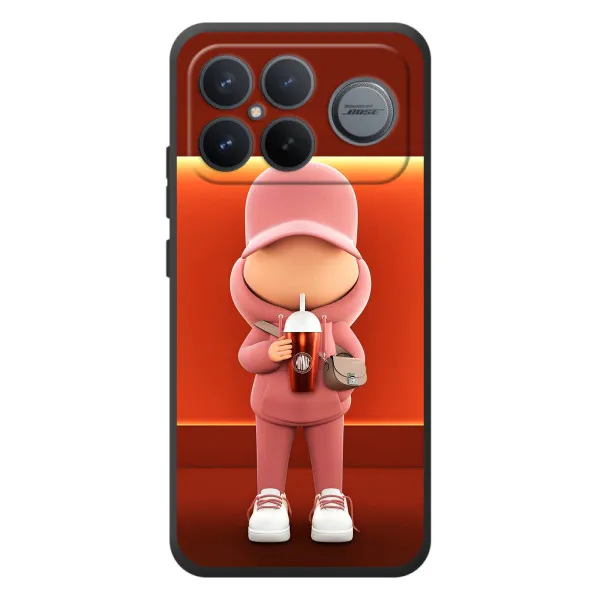 Чехол с принтом «С Кофе» для Xiaomi Poco F8 Ultra