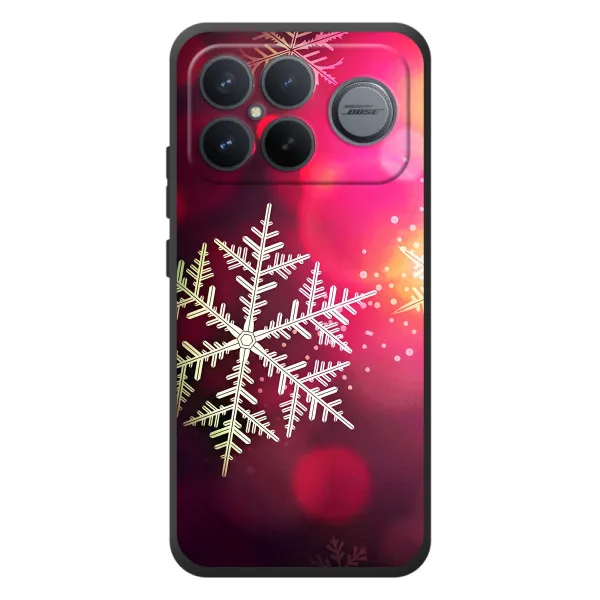 Чехол с принтом «Снежинка» для Xiaomi Poco F8 Ultra Чехол с принтом «Снежинка» для Xiaomi Poco F8 Ultra