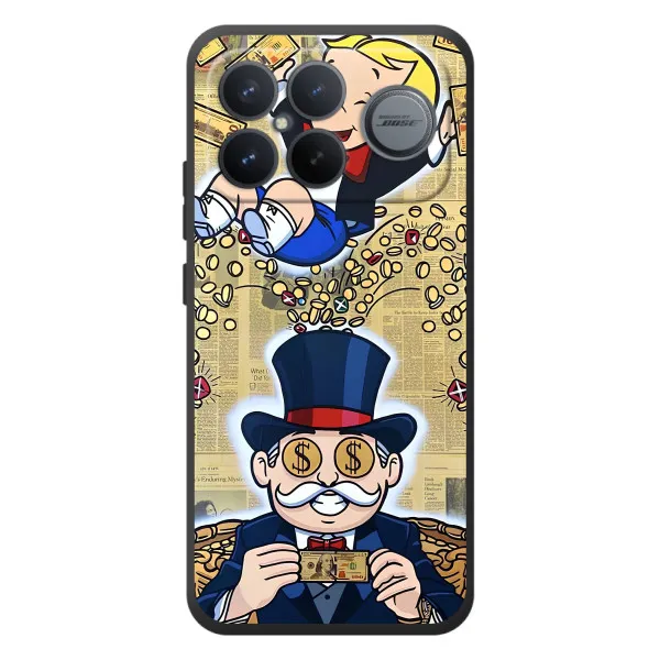 Чохол з принтом «Монополія Мен» для Xiaomi Poco F8 Ultra