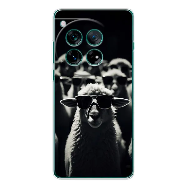 Чохол з принтом «Овечка в окулярах» для Xiaomi Poco F9 Pro