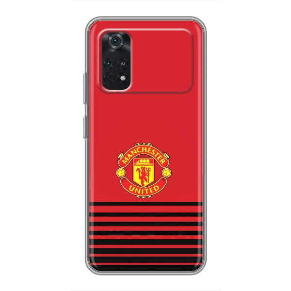 Чехол с принтом «manchester united» для Xiaomi POCO M4 Pro 5G