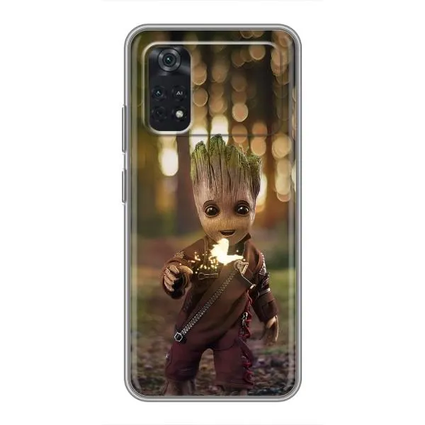 Чохол з принтом «I am Groot» для Xiaomi POCO M4 Pro 5G Чохол з принтом «I am Groot» для Xiaomi POCO M4 Pro 5G
