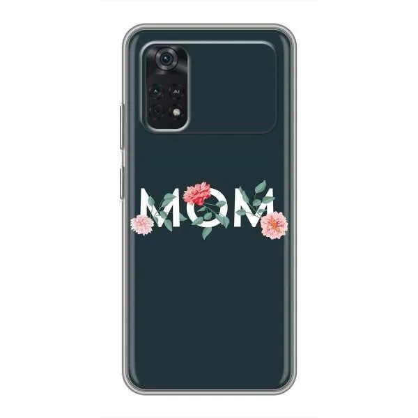 Чехол с принтом «Mom дизайн» для Xiaomi POCO M4 Pro 5G