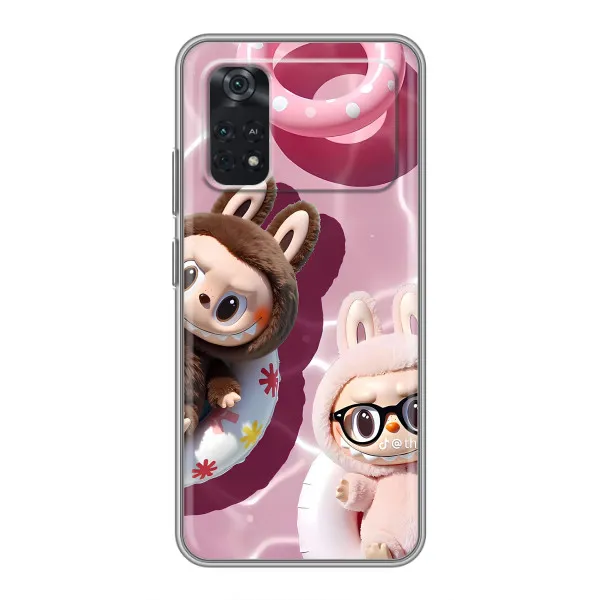 Чехол с принтом «Игрушка Лабубу» для Xiaomi POCO M4 Pro 5G