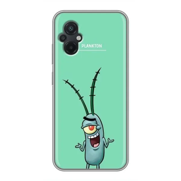 Чехол с принтом «Персонаж Планктон» для Xiaomi POCO M5