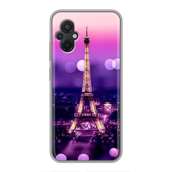 Чехол с принтом «Париж Башня» для Xiaomi POCO M5