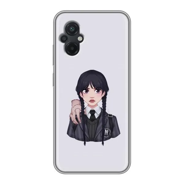 Чехол с принтом «Уэнздей и Вещь» для Xiaomi POCO M5