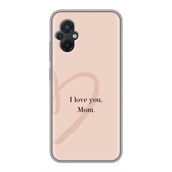 Чехол с принтом «Сердце маме» для Xiaomi POCO M5