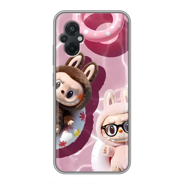 Чехол с принтом «Игрушка Лабубу» для Xiaomi POCO M5