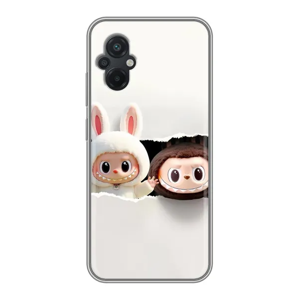 Чехол с принтом «Лабубу» для Xiaomi POCO M5