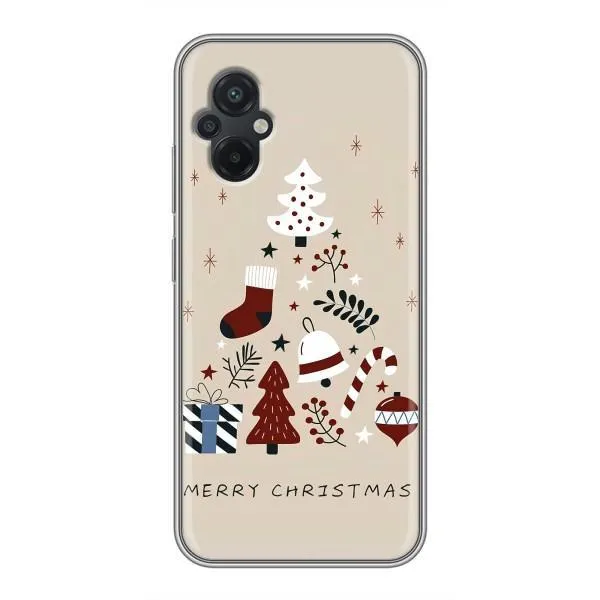 Чехол с принтом «Merry Christmas» для Xiaomi POCO M5