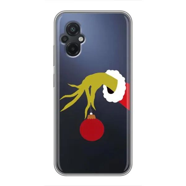 Чохол з принтом «Грінч з іграшкою» для Xiaomi POCO M5