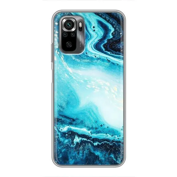 Чохол з принтом «Блакитний мрамор» для Xiaomi POCO M5s