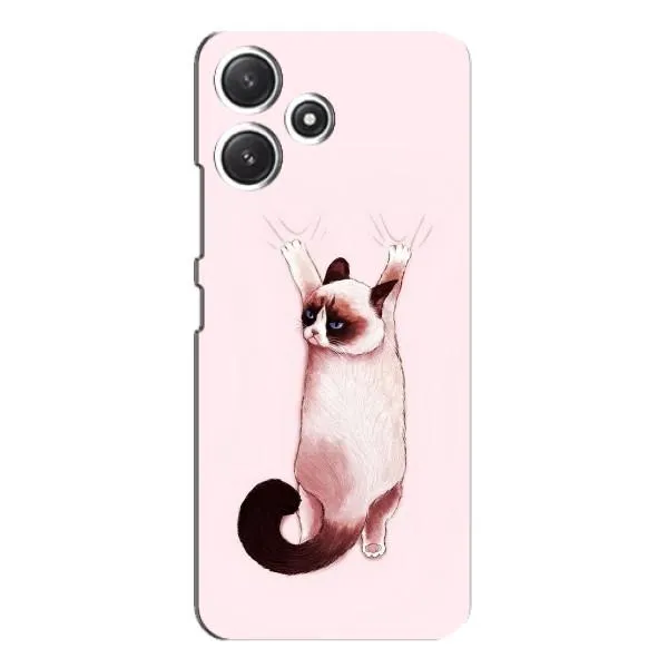 Чехол с принтом «Котик падает» для Xiaomi POCO M6 Pro (5G)