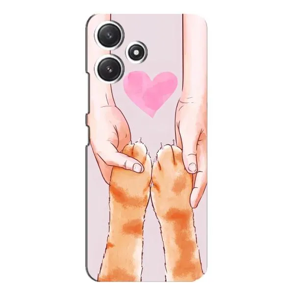 Чехол с принтом «Любовь к котикам» для Xiaomi POCO M6 Pro (5G)