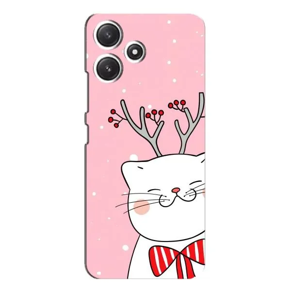 Чехол с принтом «Зимний кот» для Xiaomi POCO M6 Pro (5G)