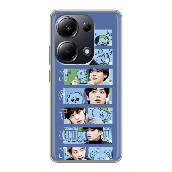 Чехол с принтом «Bangtan» для Xiaomi POCO M6 Pro