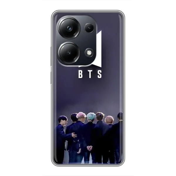 Чехол с принтом «Группа BTS» для Xiaomi POCO M6 Pro