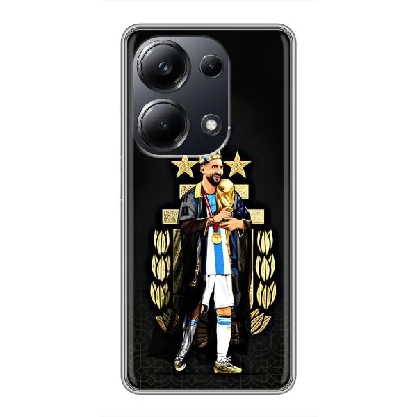 Чохол з принтом «Мессі Король» для Xiaomi POCO M6 Pro