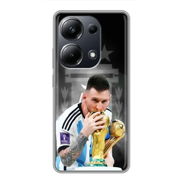 Чохол з принтом «Мессі Чемпіон» для Xiaomi POCO M6 Pro