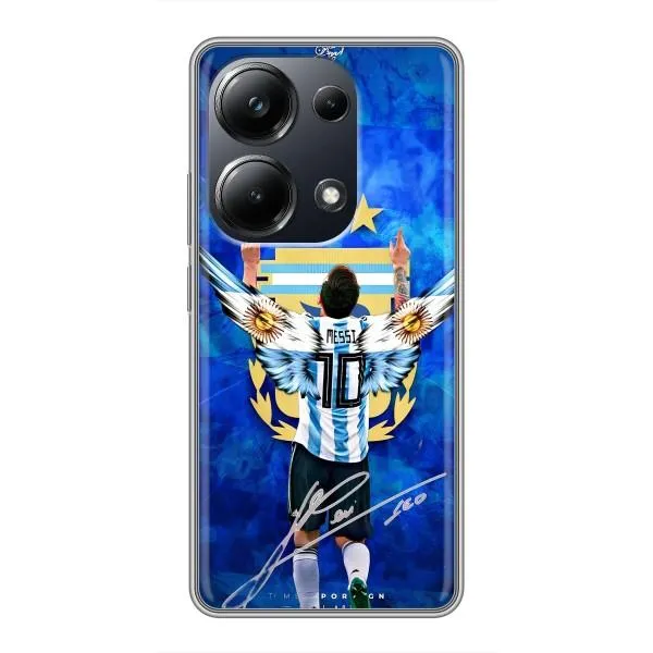 Чохол з принтом «Мессі збірна» для Xiaomi POCO M6 Pro