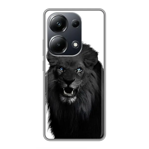 Чехол с принтом «Черный ЛЕВ» для Xiaomi POCO M6 Pro Чехол с принтом «Черный ЛЕВ» для Xiaomi POCO M6 Pro