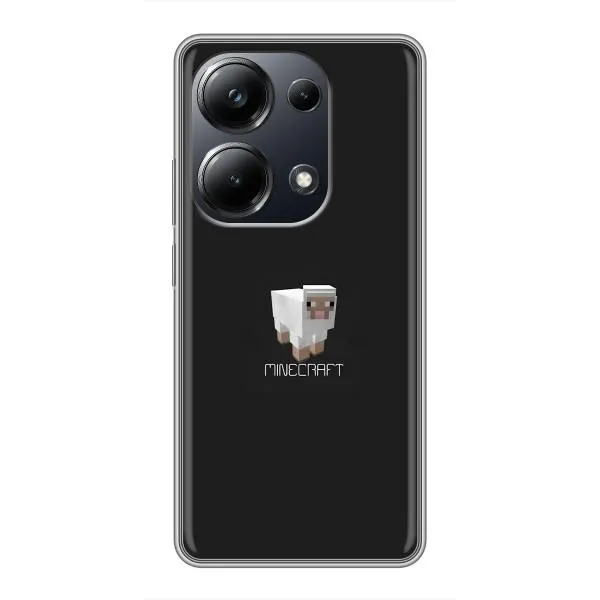 Чохол з принтом «Овечка Майнкрафт» для Xiaomi POCO M6 Pro
