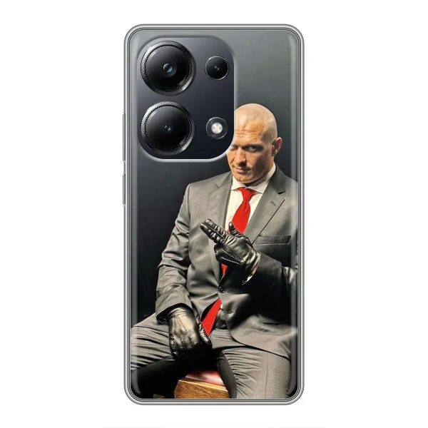 Чохол з принтом «Усик Hitman» для Xiaomi POCO M6 Pro Чохол з принтом «Усик Hitman» для Xiaomi POCO M6 Pro