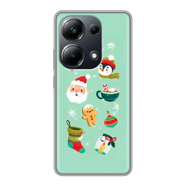 Чехол с принтом «Настроение НГ» для Xiaomi POCO M6 Pro