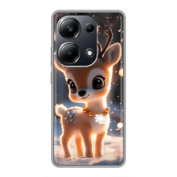 Чехол с принтом «Олененок» для Xiaomi POCO M6 Pro
