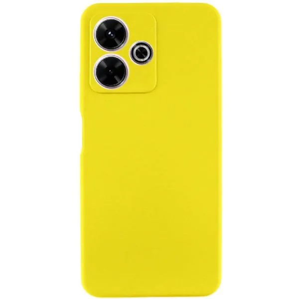 Чехол Silicone Cover Lakshmi Full Camera (AAA) для Xiaomi Redmi 13 4G / Poco M6 4G — Желтый — фото 1 Чехол Silicone Cover Lakshmi Full Camera (AAA) для Xiaomi Redmi 13 4G / Poco M6 4G — Желтый — фото 1