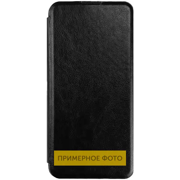 Кожаный чехол-книжка Belora для Xiaomi Redmi 13 4G / Poco M6 4G — Черный — фото 2