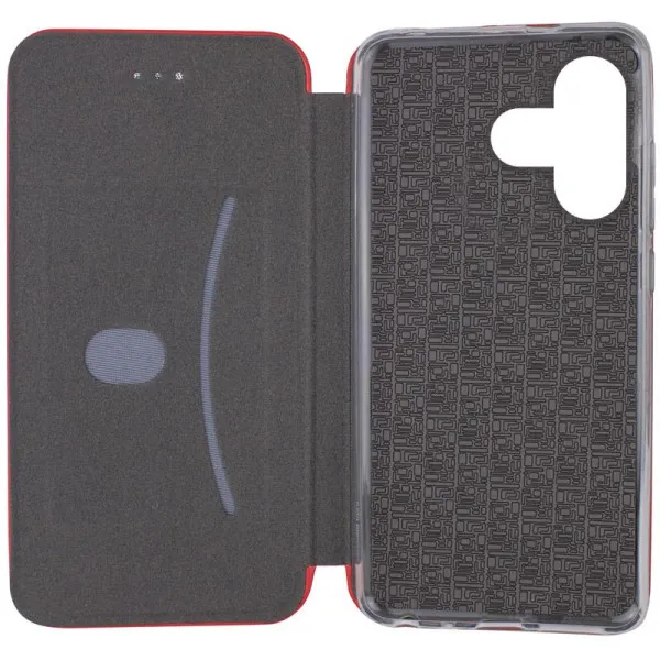 Кожаный чехол-книжка Classy для Xiaomi Redmi 13 4G / Poco M6 4G — Красный — фото 3 Кожаный чехол-книжка Classy для Xiaomi Redmi 13 4G / Poco M6 4G — Красный — фото 3