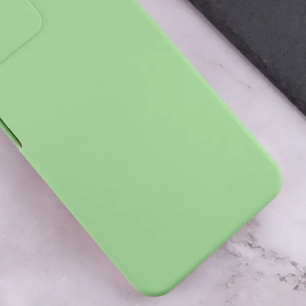 Чохол Silicone Cover Lakshmi Full Camera (AAA) для Xiaomi Redmi 13 4G / Poco M6 4G — М'ятний — фото 2