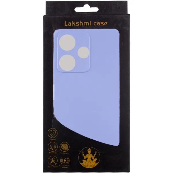 Чохол Silicone Cover Lakshmi Full Camera (AAA) для Xiaomi Redmi 13 4G / Poco M6 4G — Бузковий — фото 5