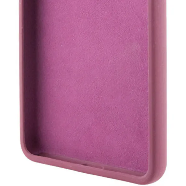 Чохол TPU GETMAN Liquid Silk Full Camera для Xiaomi Redmi 13 4G / Poco M6 4G — Бордовий — фото 3