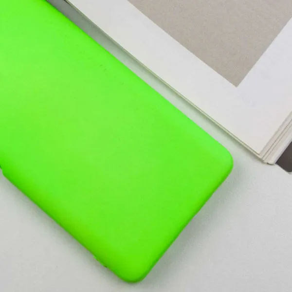 Чохол TPU GETMAN Liquid Silk Full Camera для Xiaomi Redmi 13 4G / Poco M6 4G — Салатовий — фото 2