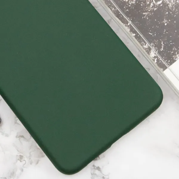 Чохол TPU GETMAN Liquid Silk Full Camera для Xiaomi Redmi 13 4G / Poco M6 4G — Зелений — фото 2