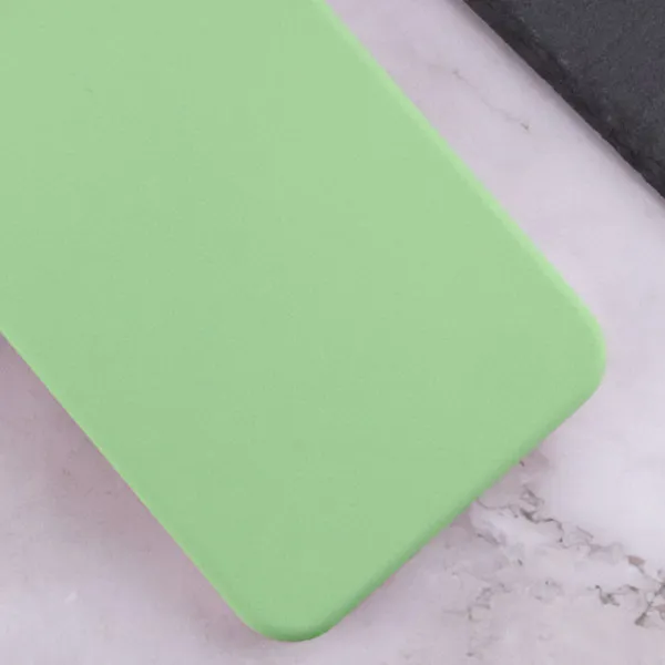 Чохол TPU GETMAN Liquid Silk Full Camera для Xiaomi Redmi 13 4G / Poco M6 4G — Зелений — фото 5
