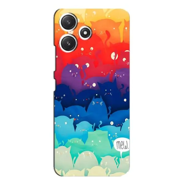 Чехол с принтом «Mew» для Xiaomi POCO M6