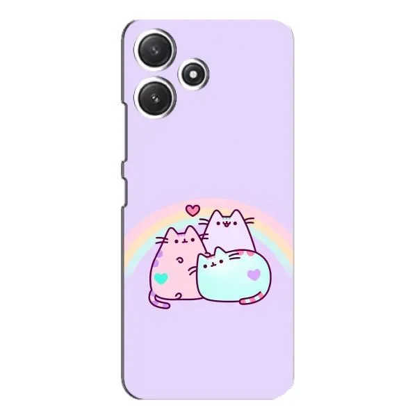 Чехол с принтом «Радужные котики» для Xiaomi POCO M6