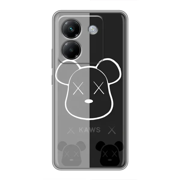 Чехол с принтом «БеарБрик глаза» для Xiaomi Poco M7 Pro 5G