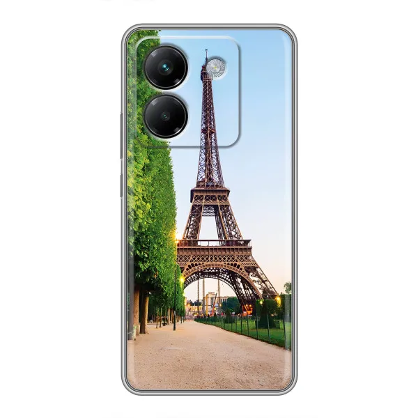 Чехол с принтом «Дорога в Париж» для Xiaomi Poco M7 Pro 5G Чехол с принтом «Дорога в Париж» для Xiaomi Poco M7 Pro 5G