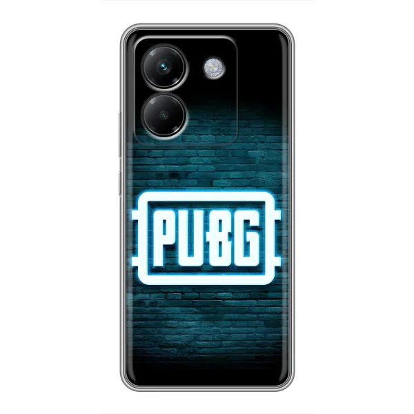Чехол с принтом «Лого PUBG» для Xiaomi Poco M7 Pro 5G