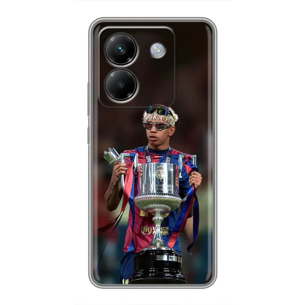 Чехол с принтом «Ямаль с кубком» для Xiaomi Poco M7 Pro 5G Чехол с принтом «Ямаль с кубком» для Xiaomi Poco M7 Pro 5G