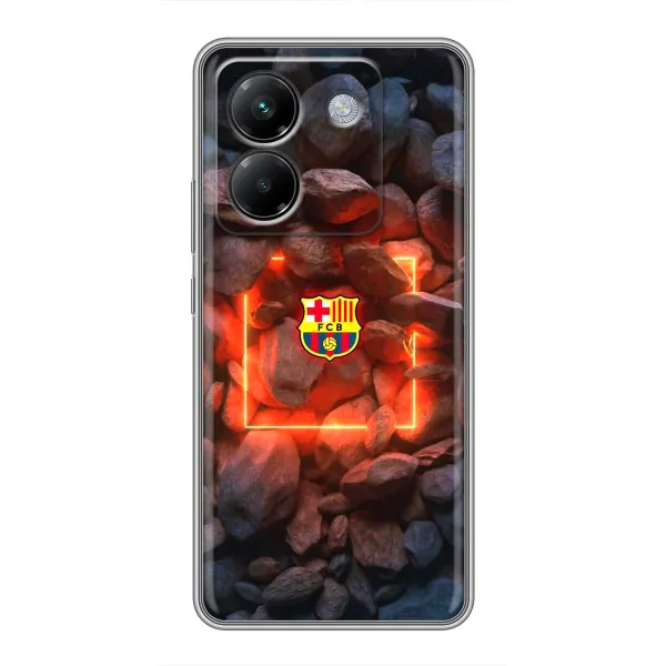 Чехол с принтом «ФК Барселона» для Xiaomi Poco M7 Pro 5G