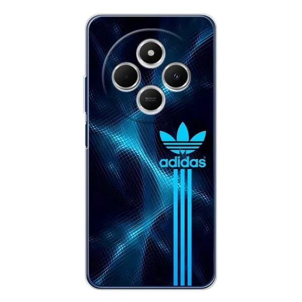 Чохол з принтом «Синій Адідас» для Xiaomi POCO M7