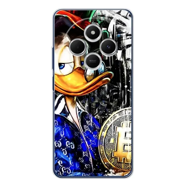Чохол з принтом «Біткойн Скрудж» для Xiaomi POCO M7